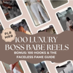 “Entre no universo do luxo e da liderança com 100 Luxury Boss Babe Reels! Transforme suas redes sociais com conteúdo que exala poder e sofisticação.” “Pronto para elevar sua marca? Obtenha agora os 100 Luxury Boss Babe Reels e deixe sua presença nas redes sociais mais forte do que nunca!” “Crie conteúdos que impressionam com os 100 Luxury Boss Babe Reels. Lucre com o MRR e leve seu negócio ao próximo nível!”