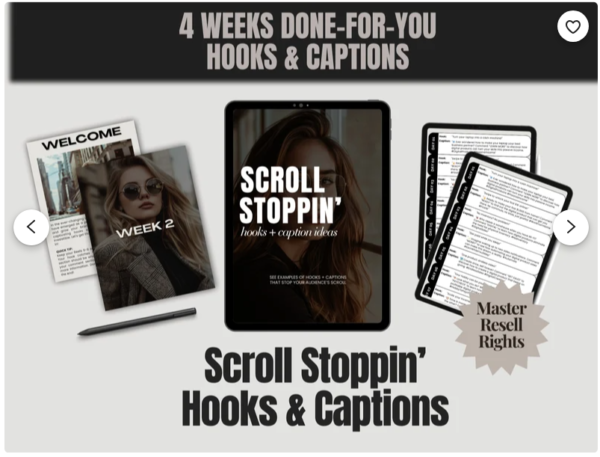 Scroll Stoppin' Hooks & Captions - Image 2