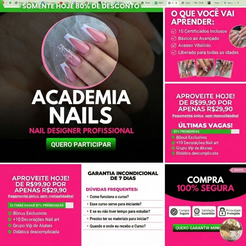 Nail Designer 3.0 – Escola de Unhas Profissionais