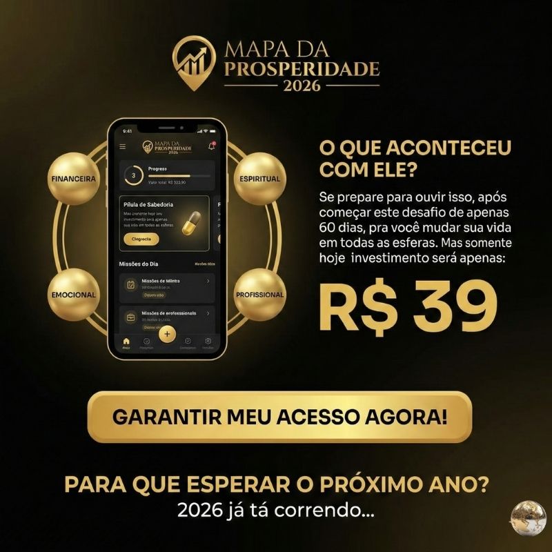 MAPA DA PROSPERIDADE