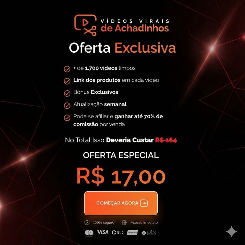 Vídeos Virais de Achadinhos