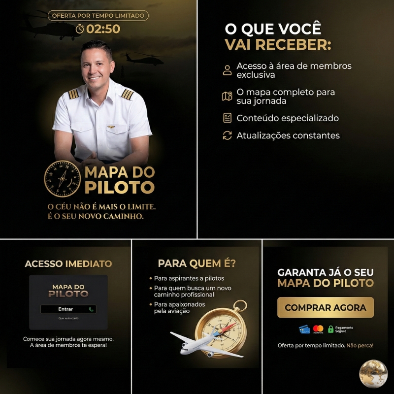 Mapa do Piloto - Turma Elite